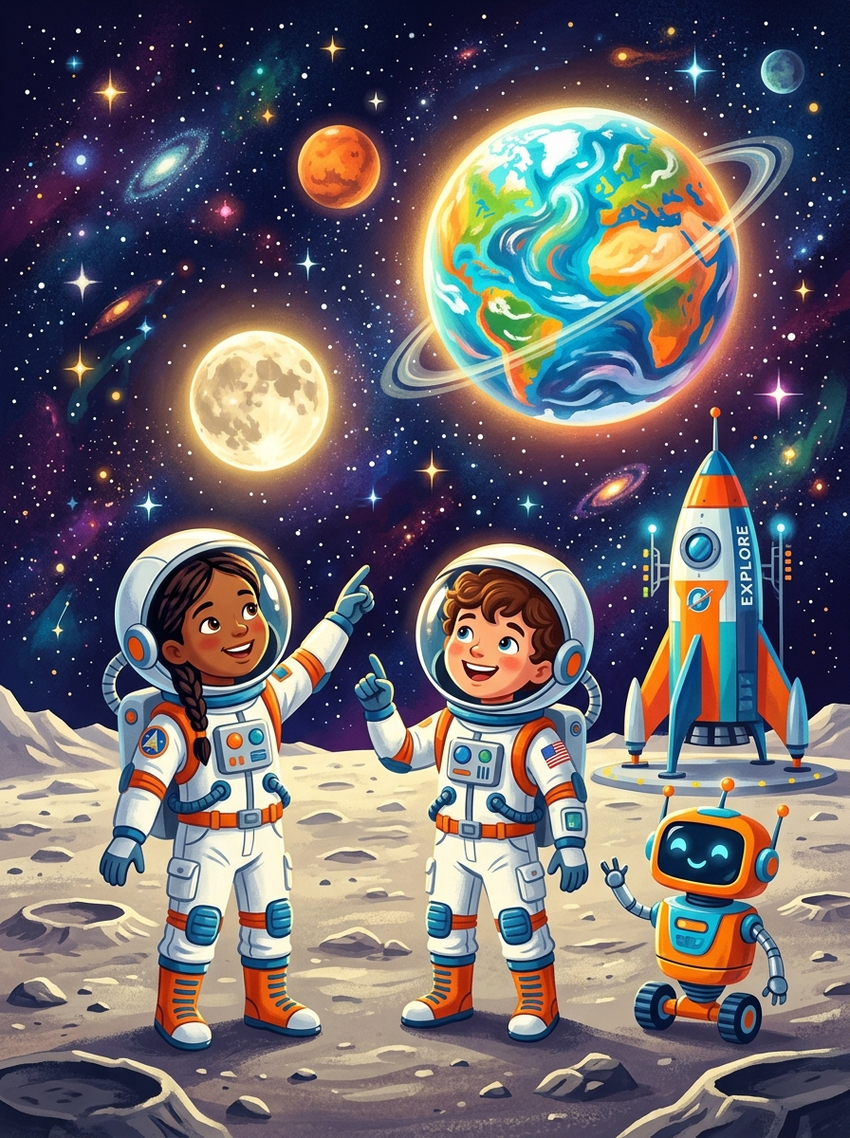 Portada de Misión Cosmos: El Gran Viaje Estelar